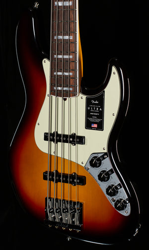 Fender American Ultra Jazz Bass V Rosewood Fingerboard Ultraburst (169)