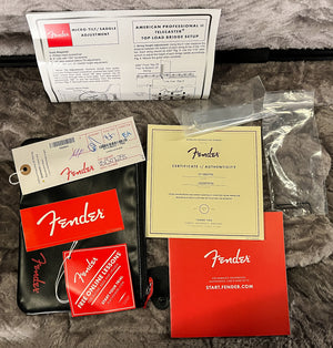 Fender American Professional II Telecaster Roasted Maple Fingerboard Butterscotch Blonde (755)