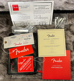 Fender American Professional II Telecaster Roasted Maple Fingerboard Butterscotch Blonde (349)