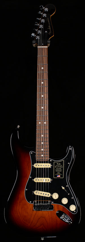 Fender American Ultra Luxe Stratocaster Rosewood Fingerboard 2-Color Sunburst (484)