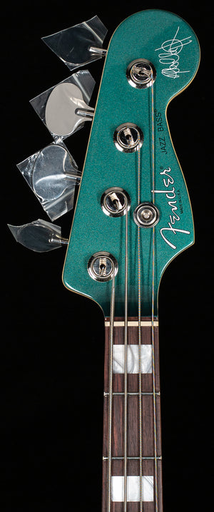 Fender Adam Clayton Jazz Bass, Rosewood Fingerboard, Sherwood Green Metallic (465)