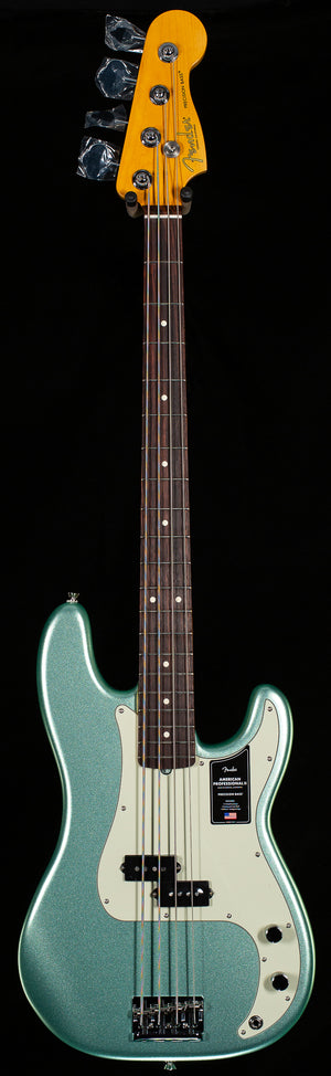 Fender American Professional II Precision Bass Rosewood Fingerboard Mystic Surf Green (915)
