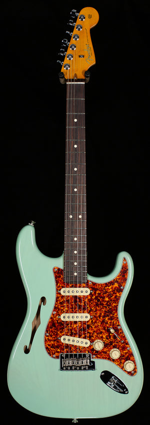 Fender American Professional II Stratocaster Thinline Rosewood Fingerboard Transparent Surf Green (368)