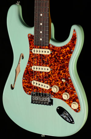 Fender American Professional II Stratocaster Thinline Rosewood Fingerboard Transparent Surf Green (368)