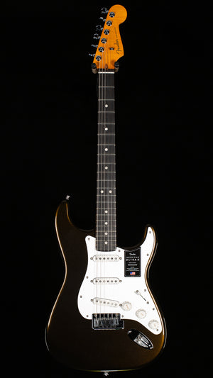 Fender American Ultra II Stratocaster Ebony Fingerboard Texas Tea (485)