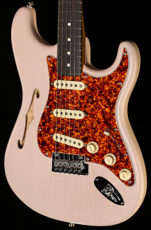 Fender American Professional II Stratocaster Thinline Rosewood Fingerboard Transparent Shell Pink (678)
