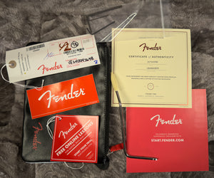 Fender American Professional II Stratocaster Thinline Rosewood Fingerboard Transparent Shell Pink (678)