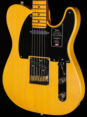 Fender American Ultra Luxe Vintage '50s Telecaster Maple Fingerboard Butterscotch Blonde (735)