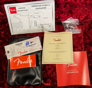 Fender American Ultra Luxe Vintage '50s Telecaster Maple Fingerboard Butterscotch Blonde (735)