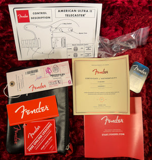 Fender American Ultra Luxe Vintage '50s Telecaster Maple Fingerboard White Blonde (511)