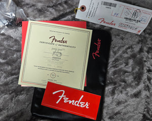 Fender 75th Anniversary American Ultra II Telecaster Ebony Fingerboard Liquid Gold (028)