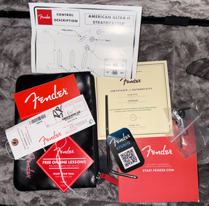 Fender American Ultra II Stratocaster Ebony Fingerboard Ultraburst (322)