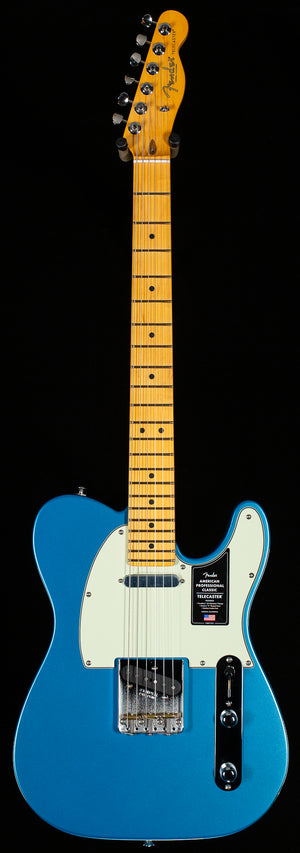 Fender American Professional Classic Telecaster Maple Fingerboard Faded Lake Placid Blue (015)