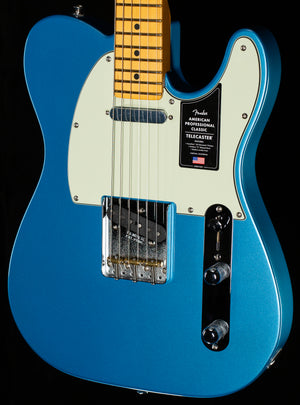 Fender American Professional Classic Telecaster Maple Fingerboard Faded Lake Placid Blue (015)
