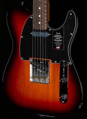 Fender American Professional Classic Telecaster Rosewood Fingerboard 3-Color Sunburst (101)
