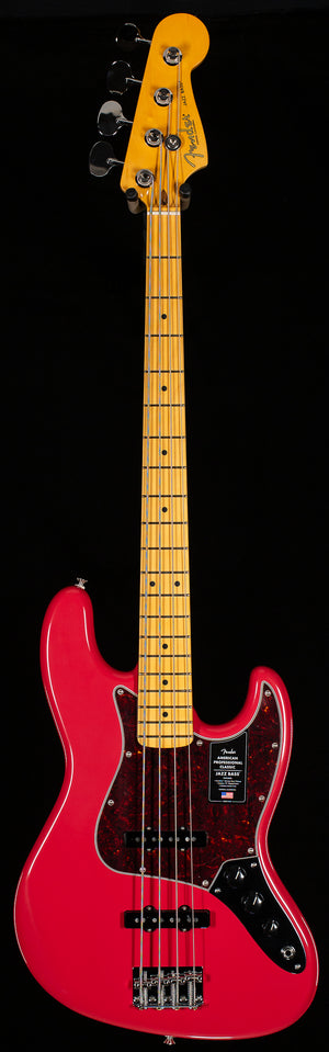 Fender American Professional Classic Jazz Bass Maple Fingerboard Faded Dakota Red (676)