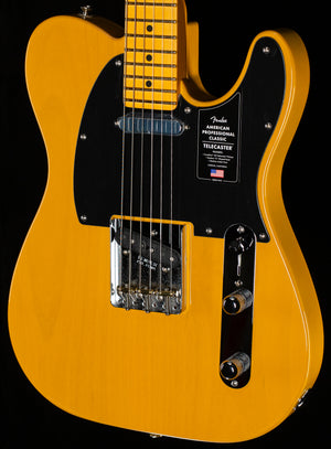 Fender American Professional Classic Telecaster Maple Fingerboard Butterscotch Blonde (552)