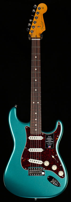 Fender American Professional Classic Stratocaster Rosewood Fingerboard Faded Sherwood Green Metallic (454)
