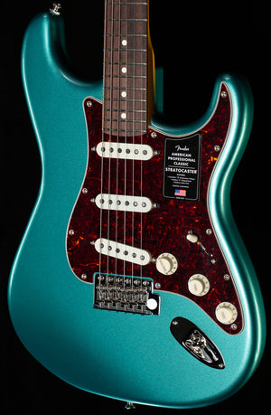 Fender American Professional Classic Stratocaster Rosewood Fingerboard Faded Sherwood Green Metallic (454)