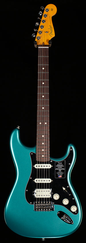 Fender American Professional Classic Stratocaster HSS Rosewood Fingerboard Faded Sherwood Green Metallic (615)