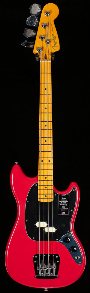 Fender American Professional Classic Mustang Bass Maple Fingerboard Faded Dakota Red (851)