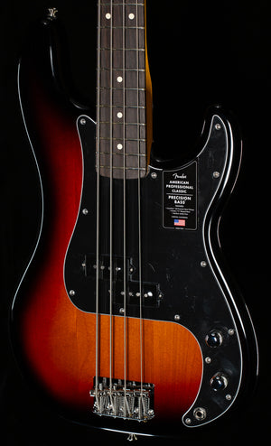 Fender American Professional Classic Precision Bass Rosewood Fingerboard 3-Color Sunburst (799)