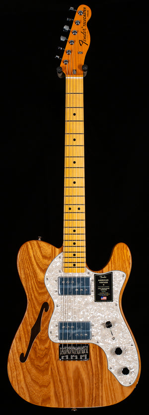 Fender American Vintage II 1972 Telecaster Thinline Maple Fingerboard Aged Natural (312)
