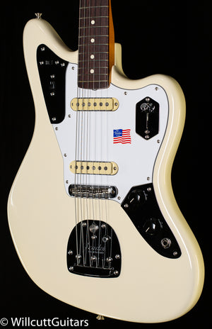 Fender Johnny Marr Jaguar Rosewood Fingerboard Olympic White (722)