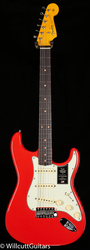 Fender American Vintage II 1961 Stratocaster Rosewood Fingerboard Fiesta Red (683)