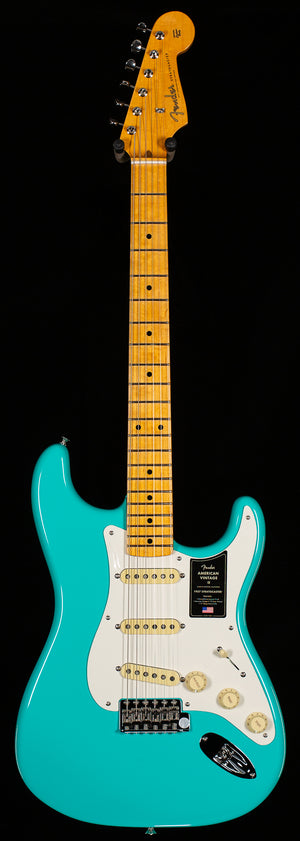 Fender American Vintage II 1957 Stratocaster Maple Fingerboard Sea Foam Green (371)