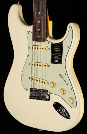 Fender American Vintage II 1961 Stratocaster Rosewood Fingerboard Olympic White (393)