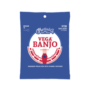 Martin Vega Banjo Strings -.010 - Medium