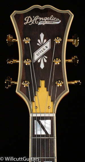 D'Angelico Excel Style B Legacy Dark Iced Tea Burst (829)