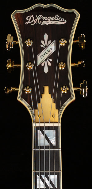 D'Angelico Excel Style B Legacy Dark Iced Tea Burst (637)