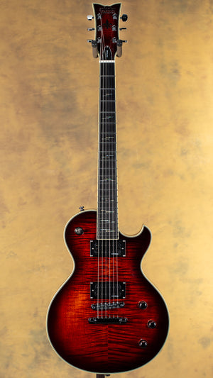 2025 Schecter Solo II Supreme Cat's Eye Black Burst