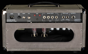 Amplified Nation Ampliphonix and Gain Head 50W Silver Suede/Wave Baffle + 2x12 Square Cabinet