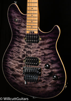 EVH Wolfgang Special QM, Baked Maple Fingerboard, Charcoal Burst (573)