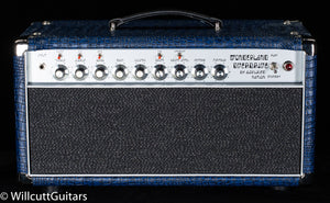 Amplified Nation Wonderland Overdrive 50w Head - Blue Croc Black Sparkle