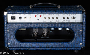 Amplified Nation Wonderland Overdrive 50w Head - Blue Croc Black Sparkle