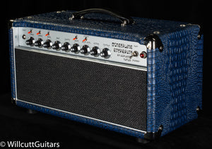 Amplified Nation Wonderland Overdrive 50w Head - Blue Croc Black Sparkle