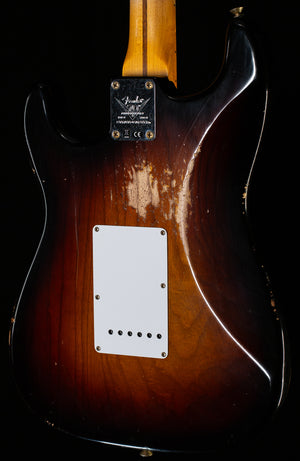 Fender Custom Shop Limited Edition 70th Anniversary 1954 Stratocaster Relic Wide-Fade 2-Color Sunburst (228)