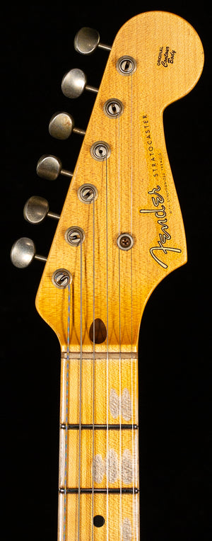 Fender Custom Shop Limited Edition 70th Anniversary 1954 Stratocaster Journeyman Relic, 1-Piece Quartersawn Maple Neck Fingerboard, Wide-Fade 2-Color Sunburst  (366)