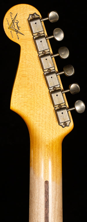 Fender Custom Shop Limited Edition 70th Anniversary 1954 Stratocaster Journeyman Relic, 1-Piece Quartersawn Maple Neck Fingerboard, Wide-Fade 2-Color Sunburst  (366)