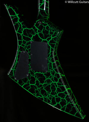 Jackson Pro Series Signature Brandon Ellis Kelly, Ebony Fingerboard, Green Crackle (673)