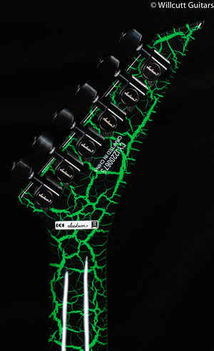 Jackson Pro Series Signature Brandon Ellis Kelly, Ebony Fingerboard, Green Crackle (673)