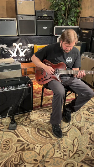 Knaggs Influence Chena A Satin Old Red Violin (393)