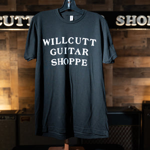 Willcutt Guitars Vintage 1979 Sign T-Shirt Black