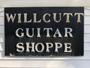 Willcutt Guitars Vintage 1979 Sign T-Shirt Black