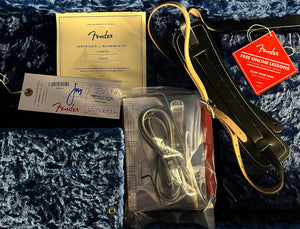 2023 Fender Johnny Marr Signature Jaguar Olympic White