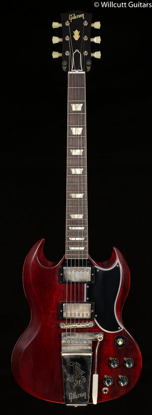 Gibson Custom Shop 1964 SG Standard Reissue w/ Maestro Vibrola Faded Cherry VOS